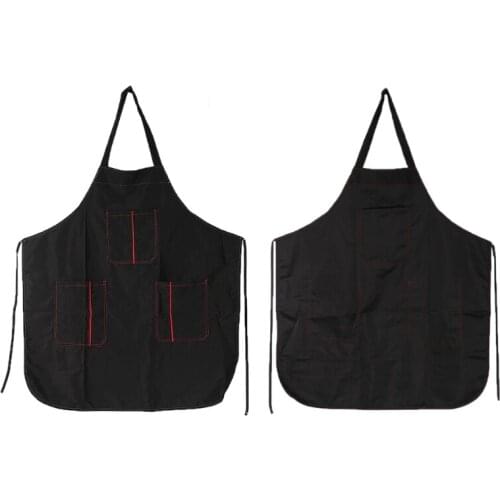 Pro Salon Barber Hair Cutting Gown Cape Hairdressing Hairdresser Apron 3 Pockets