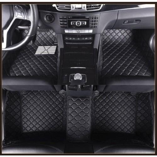Car Floor Mat Leather for Ford Fusion Mondeo 2007-2013 year 5seat Accessories for Car Interior 3d EVA Carpet Floor Mats