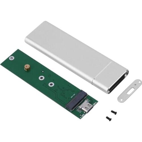 State Drive Case Hard Drive Box USB 3.1 Type-c to M.2 NGFF Box M.2 SSD to Type C Solid Enclosure Disk Enclosure Drop Shipping