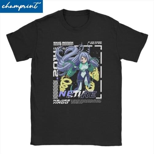 Nejire Hado My Hero Academia Aesthetic Anime Design T Shirt for Men Women T-Shirt Boku No Hero Academia Tee Shirt Plus Size