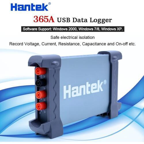 Hantek 365A PC USB Digital Data Logger Recorder bluetooth Data Loggers Multimeter Voltage Current Resistance Temperature tester