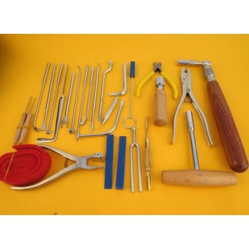 Piano tools,28pcs of tuning maintenance quality tools