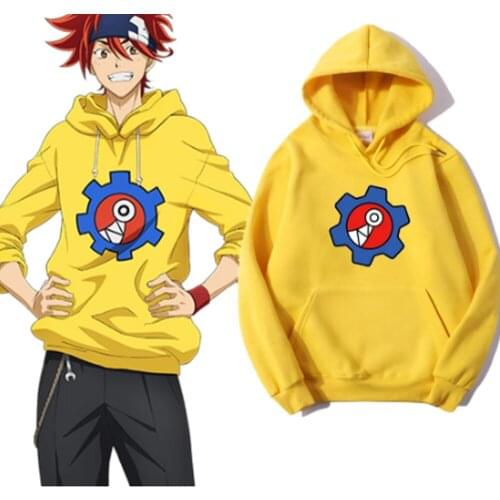 Anime SK8 the Infinity Reki Cosplay Costume Hooded Long Sleeve Unisex Sweatshirt Pullover Tops