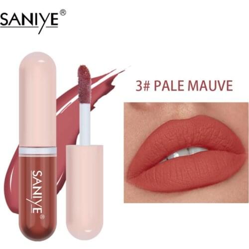 Mini Capsule Lip Glaze Red Lip Gloss Matte Lipstick Waterproof Long-lasting Women Natural Makeup Cosmetics TSLM1