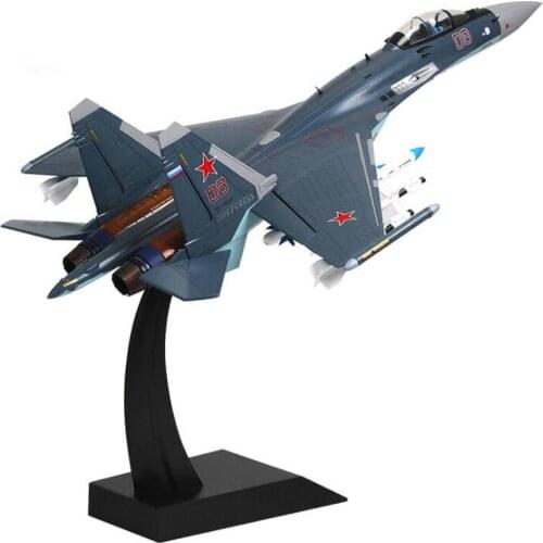 1/48 Soviet Union Air Force Navy Army Su 35 fighter aircraft Russia airplane model adult children toy gifts F display collection