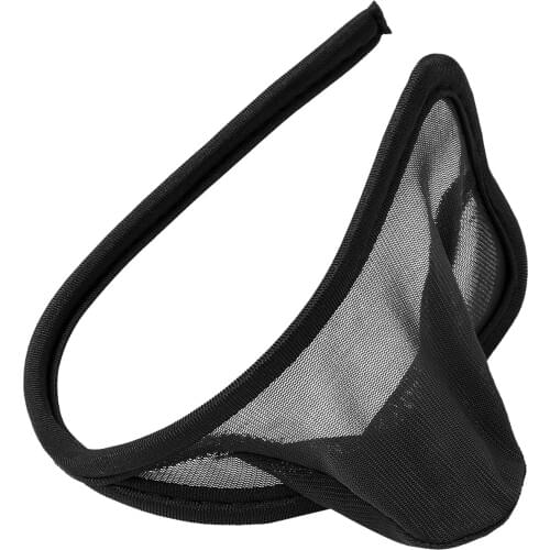 Mens C-String Underwear Panties Gay Men Underwear See Through Sheer Mesh Lingerie Bulge Pouch C-String Thong Briefs Underwear