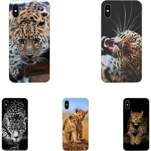 Animal Leopard Lions Soft Cases Covers For Samsung Galaxy S20 S10 S9 S8 Plus A50 A70 A40 A30 A20 A10 A50S A70S A10S