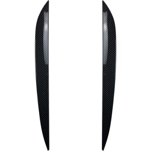 Eyebrows on headlights case 2010-2018 for Volkswagen Touareg ABS plastic cilia eyelash molding decoration car styling tuning