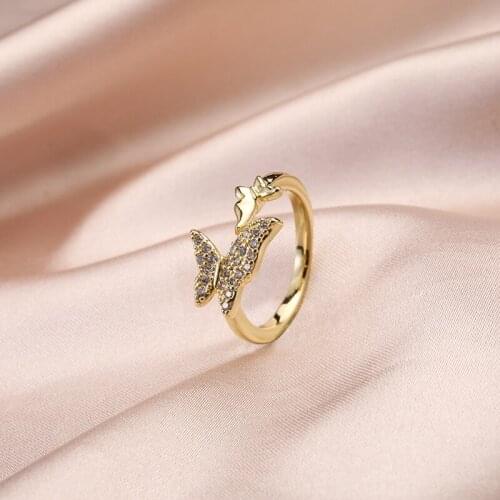 Butterfly ring trend new