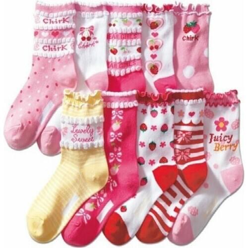 New Soft Cotton Children Socks Princess Baby Boy Girl Fashion Cute Kid Sock Autumn Spring Style 10pair/lot
