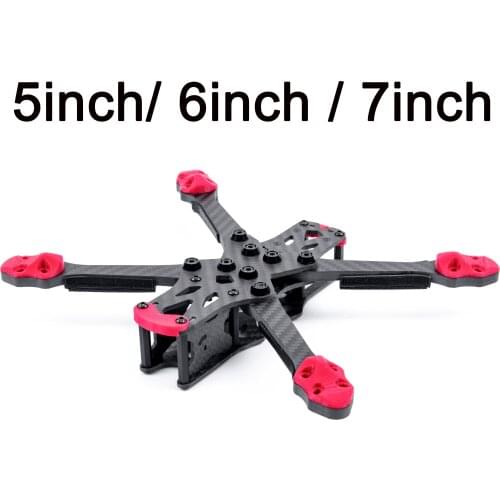 NEW APEX 5inch 225mm / 6inch 260mm / 7inch 295mm Carbon Fiber Quadcopter Frame 5.5mm Arm Kit For FPV Freestyle RC Racing Drone