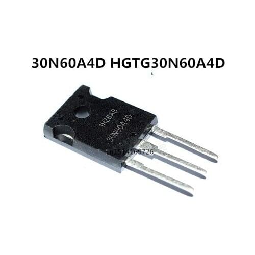 Original new 2pcs/ 30N60A4D HGTG30N60A4D 75A/600V TO-247