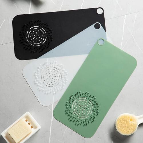 Silicone Floor Drain Deodorant Pad Toilet Sewer Anti Odor Floor Drain Cover Sink Water Stopper Bathroom Drain Stopper