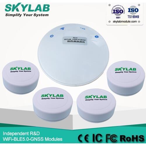 SKYLAB BLE 5.0 Smart Bluetooth Scan Gateway Wireless WiFi Bridge with High-performance Processor for Positioning/IOT Project