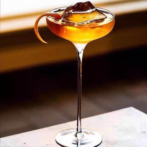 Japanese-style Kimura super tall martini glass Kimura glass cocktail glass Japanese bartender crystal professional wine glass