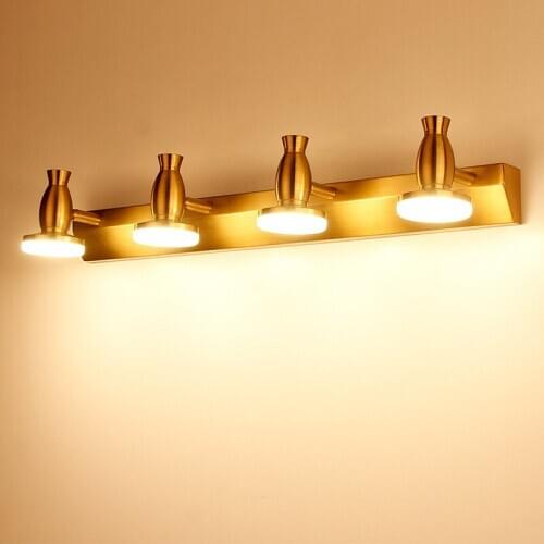 Modern vanity light bathroom fixtures for home LED Wall Lamp Sconce Indoor dressing Mirror lighting Aluminum Acryl Lamps ZM1013