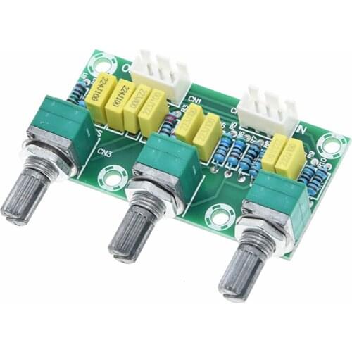 XH-M802 Passive Tone Board Amplifier Preamp Power Module Low High Sound Adjustment Electonic Diy Electronic PCB Board