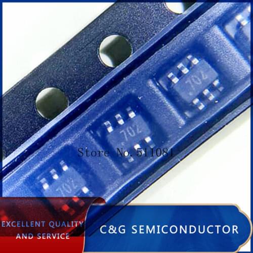 10PCS 2N7002DW-7-F 2N7002 SOT-363 DUAL N TRANSISTOR 2N7002DW MAKRING K72 702