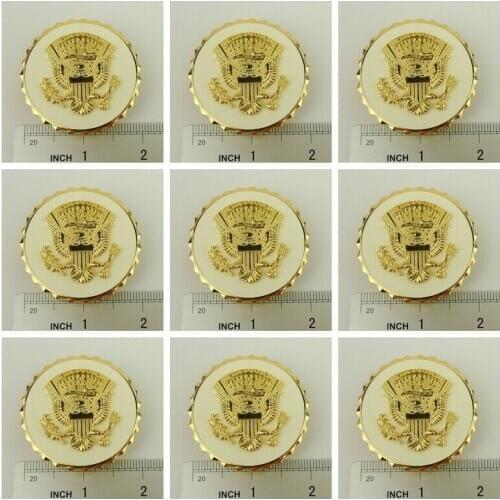 9 PCS U.S. VICE PRESIDENTIAL SERVICE IDENTIFICATION METAL BADGE PIN BROOCH Military Store