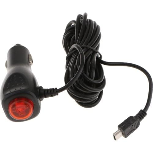 Car 12V-24V to 5V Micro USB Charger Direct Hard Wired for DVR GPS Tab Phoneh
