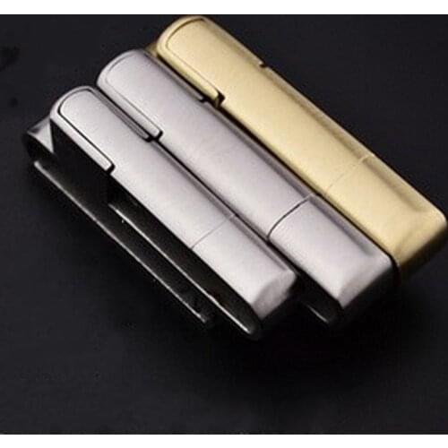 Retro Brass Durable Mens Key Chain Hand Made Classic Manly Belt Hanging Stainless Steel