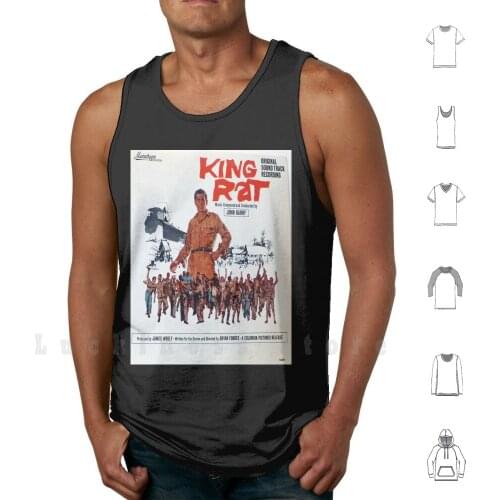 King Rat ( 1965 Movie Soundtrack Album Cover ) Tank Tops Vest Sleeveless Wwii Album Ost Soundtrack