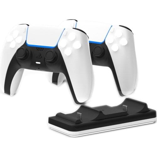For PlayStation5 Game Handle Dual Charging Ps5 Dual Handle Plug In Charging Base Ps5 Wireless Handle Charger