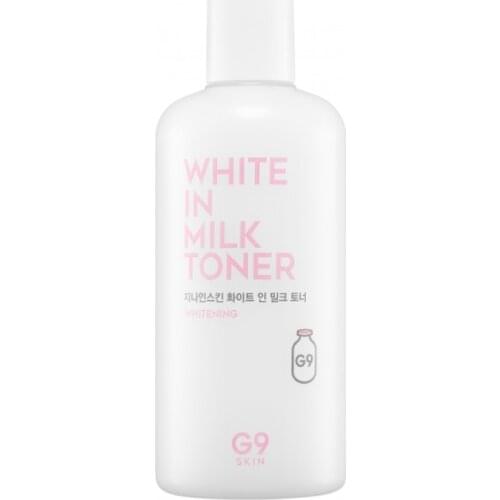 G9 Skin - WHITE IN MILK TONER-illuminating, hydrating and nourishing tonic