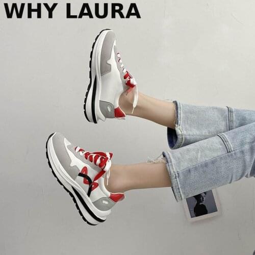 Sports running shoes for women casual lace-up air cushion breathable shoes for women comfortable fitness shoes for basketball