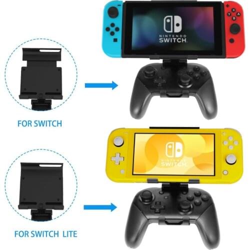 Adjustable Handle Bracket Gamepad Mount Holder Pro Game Controller Clamp Gaming Clip for Nintend Switch Lite & NS Switch Console