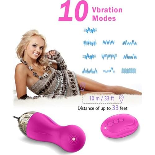 Panties Bullet Vibrator Clitoris Stimulator Waterproof Sexual Vibration Love Egg Plug Adult Sex Toys Games For Couple Machine 18