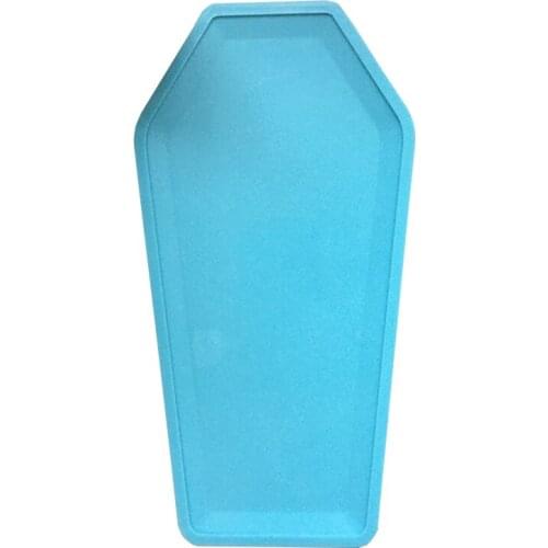 Coffin Box Epoxy Resin Mold Storage Case Silicone Mould DIY Crafts Polymer Clay Jewelry Container Making Tool
