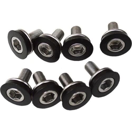 2Pcs Cycle Bike Bicycle Bottom Bracket Axle 8MM Allen Key Crank Arm Bolts M8 Screw Accessories