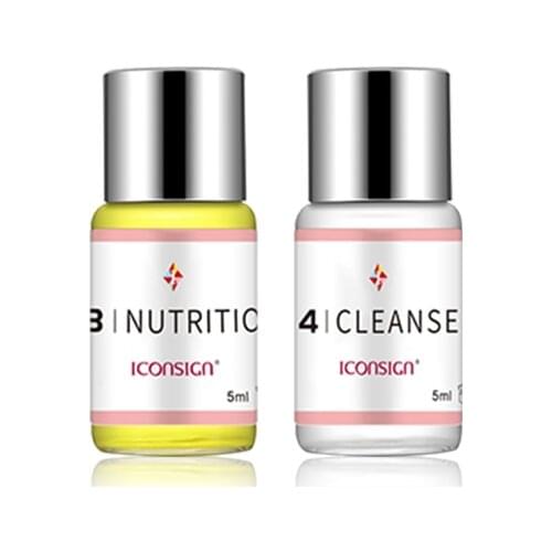 5 Bottles/Lot #3/4 lotion for lashes lift Professional Cilia Lifting Perm Set for eye lash extension Nutritious Curling Tools