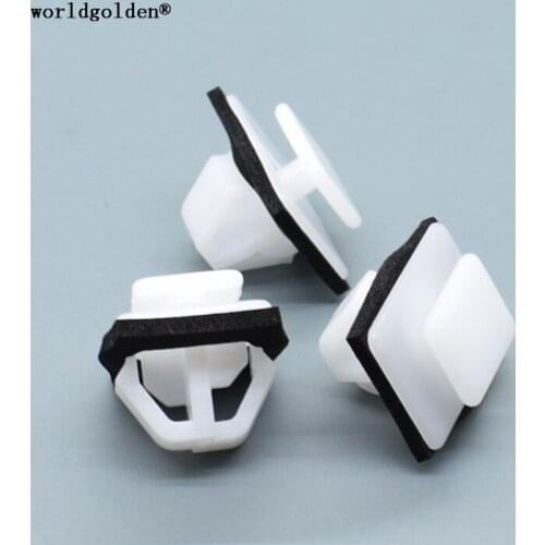Worldgolden 100pcs auto fasteners Roof Retainer for European Car