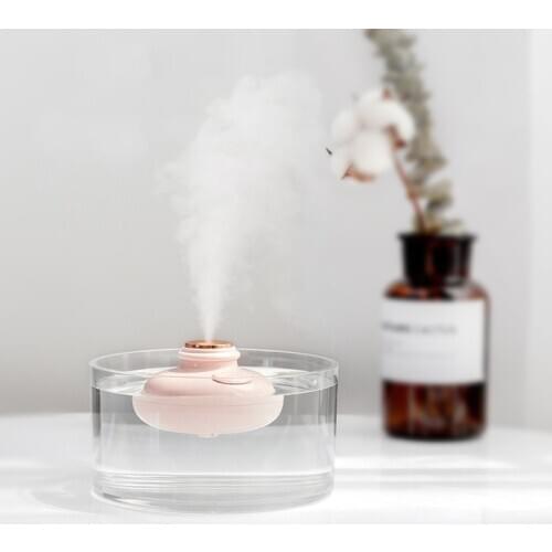 Wireless Air Humidifier Diffuser Drift Bottle 800mAh USB Rechargeable Mini Electric Humidifiers Portable For Any Container