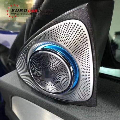 C class w205 C63 Mirror Cover Twitter Audio for W205 High End 3D speaker Surround Soundsystem