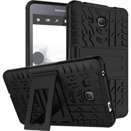 Tablet Case for Samsung Galaxy Tab A6 7.0 SM-T280 TPU and PC Tire Pattern Cover for Samsung Galaxy Tab A A6 2016 7.0 Cases+Pen