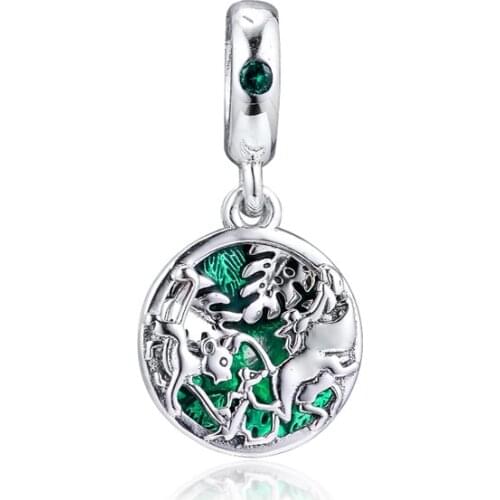 DIY Beads Simba, Timon & Pumbaa Dangle Charm Fits Beaded Chain Bracelets Authentic 925 Sterling Silver Charms For Jewelry Making