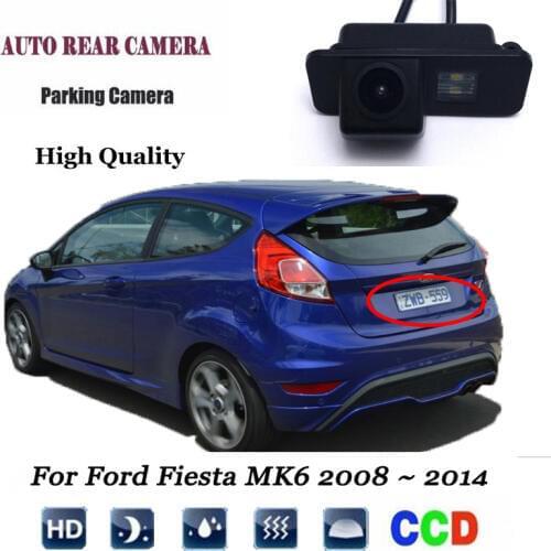 For Ford Fiesta MK6 2008 ~ 2014 Car Rearview Reverse Rear View Camera Backup Parking Camera / Integrated High quality