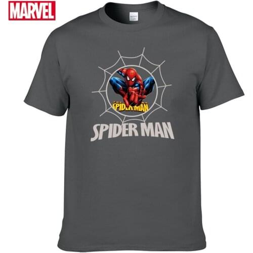 Marvel The Avengers spiderman t shirt Comfortable Breathable 100% cotton Fashion clothes for teens Summer oversize t-shirts #82