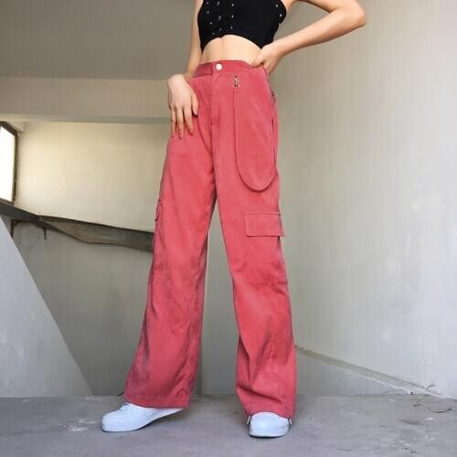 Jfmhrx Women's Corduroy Trousers