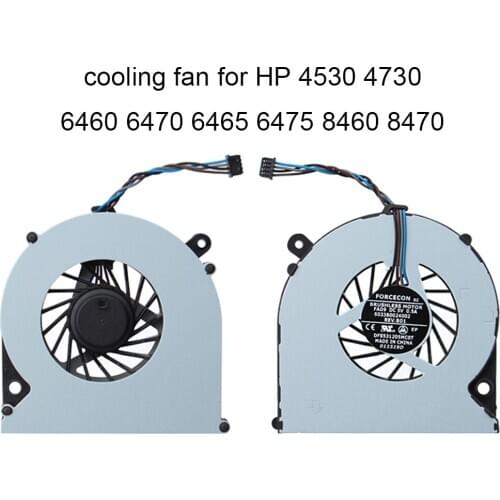 Computer Fans For HP ProBook 4535S 4730S 4530 S EliteBook 6460B 6465B 6470 8460 8470 Laptops CPU Cooling Radiator Fan 4Pins New