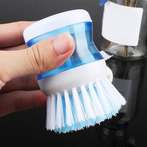 Kitchen Washing Tool Pot Dish Brush Clean With Dishwashing Liquid Soap Dispenser 2021 Hotsale