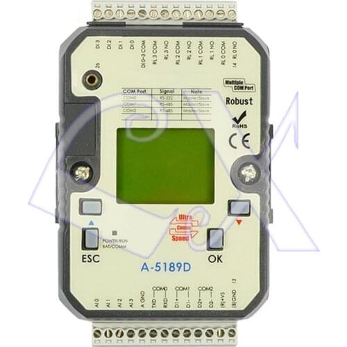 PLC Programmable controller 4AI 4DI 4DO Analog input automatic control remote monitoring extension module