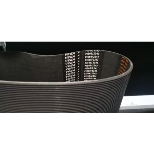 2Pcs High Quality 6PJ568 Poly-V Belt ,6 Ribs And 5 Grooves