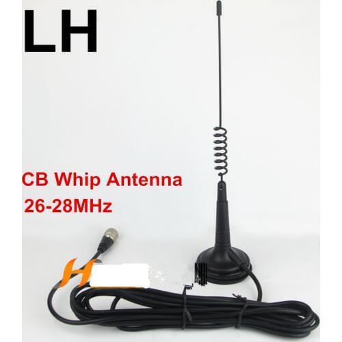 CB whip antenna 26-28MHz 27MHz magnet mount car roof aerial