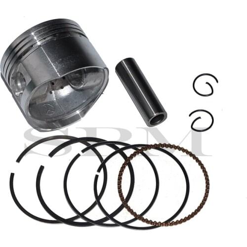 52mm 13mm Piston Pin Ring Set Kit For Chinese Lifan 110cc Engine 4 Wheeler Motorcycle Pit Dirt Trail Motor Bike ATV Quad