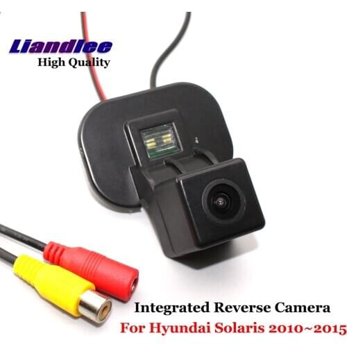 Integrated Special Reverse Camera For Hyundai Solaris 2010~2015 Car GPS Navigation Camera HD SONY CCD CHIP System Accessories