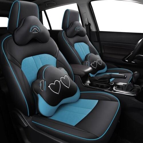 High quality leather car seat cover For ford focus 2 mk1 mondeo mk4 f150 s max explorer 5 kuga ranger edge accessories